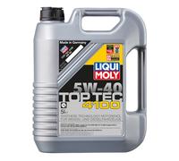 Liqui Moly Top Tec 4100 5W 40 High-Quality Low-Friction Engine Oil 5L