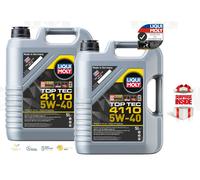 Liqui Moly Top Tec 4110 5W40 Engine Oil C3 BMW-LL Porsche C40 VW 511 MB 229 10L