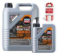 Liqui Moly Top Tec 4200 5W30 C3 BMW VW 504 507 AUDI ENGINE OIL 1 Litre 8972