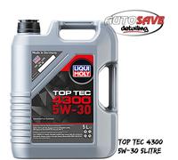 Liqui Moly Top Tec 4300 5W-30 Synthetic Technology Based Engine Oil 5L 5 Litres