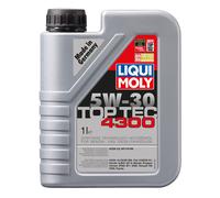 Liqui Moly Top Tec 4300 5W 30 Premium Hightech Low-Friction Engine Oil 1L