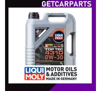 Liqui Moly Top Tec 4310 0W30 Engine Oil. Peugeot Citroen Engine Oil 0W-30. 5 LTR