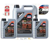 Liqui Moly Top Tec 4310 0W30 Engine Oil. Peugeot Citroen Engine Oil 0W-30. 5 LTR