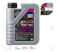 Liqui Moly Top Tec 5w30 5w40 0w30 Fully Synthetic Cars Engine Oil