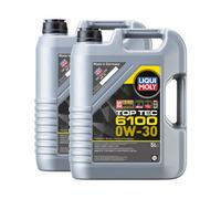 Liqui Moly Top Tec 6100 0W30 Fully Synthetic Engine Oil Acea C2, Api Sp 2X5L