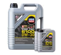 Liqui Moly Top Tec 6100 0W30 Fully Synthetic Engine Oil Acea C2 Api Sp 7L