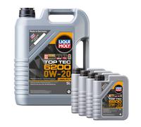 Liqui Moly TOP TEC 6200 0W-20 Fully Synthetic Engine Oil ACEA C5 Vw 508/509 9L