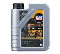 LIQUI MOLY Top Tec 6200 0W-20 Low-Friction Engine Oil 1 Litre OR 5 Litre