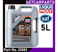 LIQUI MOLY Top Tec 6310 0W-20 ACEA C5/C6, API SP, Peugeot Citroen (PSA) B71 2010