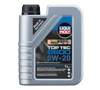 1 x 1 Litre - Liqui Moly Top Tec 6600 0W20 Synthetic Technology Engine Oil