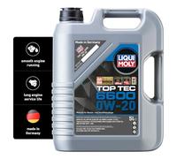 LIQUI MOLY Top Tec 6600 0W-20 | 5 L | Synthesis technology motor oil | SKU: 21411
