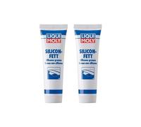 Liqui Moly Transparent Silicone Grease Clear Lube High Lubrication 2X100G