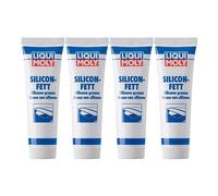 Liqui Moly Transparent Silicone Grease Clear Lube High Lubrication 4X100G