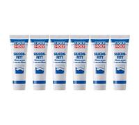 Liqui Moly Transparent Silicone Grease Clear Lube High Lubrication 6X100G
