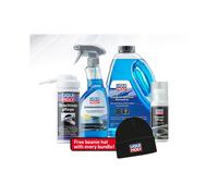 Liqui Moly Winter Set - De-Icer, Lock Care, Antifreeze, Rubber Care +Beanie