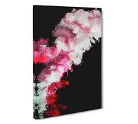 Liquid Bloom Canvas Print | Gallery Wrapped 30mm Frame Wall Art | 30x20 inches | Ready to Hang | Abstract Picture | Living Room Bedroom Lounge Office