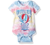 Liquid Blue Baby Grateful Dead American Music Hall Onesie, tie/dye, 0-6 Months