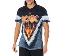 Liquid Blue Men's ACDC Hell's Bells V Short Sleeve T-Shirt - Multi - Large