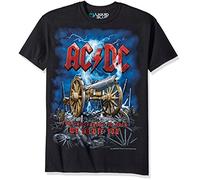 Liquid Blue Men's Cannon Carnage T-Shirt, Black, Medium