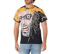 Liquid Blue Men's Fantasy Overload All Over Print T-Shirt, Black, Medium