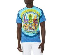 Liquid Blue Men's Grateful Dead-Beach Bear Bingo T-Shirt - Multi - XL