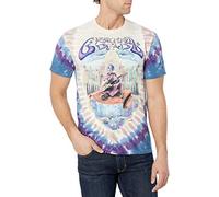 Liquid Blue Men's Grateful Dead-Carpet Ride T-Shirt, Tie Dye, XL