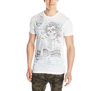 Liquid Blue Men's Grateful Dead Sketch T-Shirt, White, Large