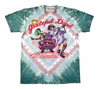 Liquid Blue Men's Grateful Dead Spring Training Baseball T-Shirt (Pack of 1)