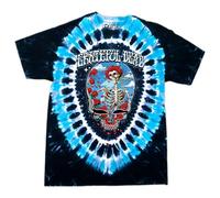 Liquid Blue Men's Grateful Dead Steal Your Bertha T-Shirt, Tie Dye, Medium