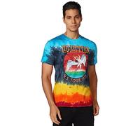 Liquid Blue Men's Led Zeppelin Icarus 1975 T-Shirt, Multi, Medium