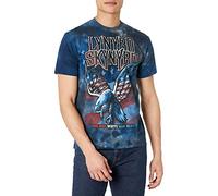 Liquid Blue Men's Lynyrd Skynyrd True Red White and Blue T-Shirt, Multi, Medium