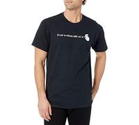 Liquid Blue Men's Monty Python-Killer Rabbit T-Shirt, Black, Large