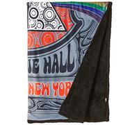 Liquid Blue Men's Pink Floyd Carnegie Hall Warm Coral Fleece Throw Blanket, Multi, 50" X 60", Multicolor, 50" x 60"
