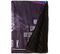Liquid Blue Men's Pink Floyd Dark Side Live Warm Coral Fleece Throw Blanket Bandana, Multicolor, 50" x 60"
