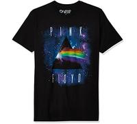 Liquid Blue Men's Pink Floyd Dark Side Space Short Sleeve T-Shirt, Black, XXXXXXL