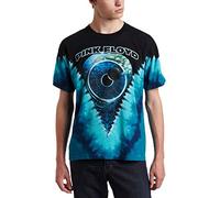 Liquid Blue Men's Pink Floyd Pulse V Tie Dye T-Shirt - Blue - Medium