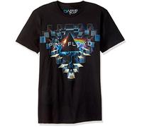 Liquid Blue Men's Pink Floyd Space Window Short Sleeve T-Shirt, Black, XXL