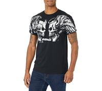 Liquid Blue Men's Plus-Size Good and Evil T-Shirt, Black, XXL