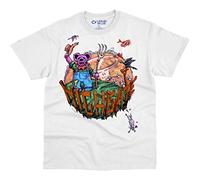 Liquid Blue Men's Standard Grateful Dead Highgate White, White, XXL