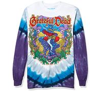 Liquid Blue Men's Terrapin Moon Long Sleeve T-Shirt, Tie Dye, Medium