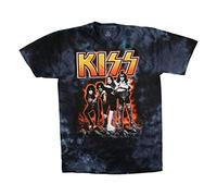 Liquid Blue Plus Size Kiss Hotter Than Hell Short Sleeve Tee - Multicolour - XXXXXXL