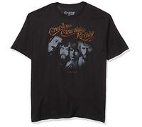 Liquid Blue Unisex's Creedence Clearwater Revival Pendulum T-Shirt, Charcoal, XL