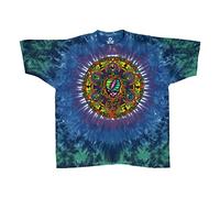 Liquid Blue Unisex's Grateful Dead Celtic Mandala Tie Dye T-Shirt, XXXXXL