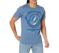 Liquid Blue Unisex's Grateful Dead Fillmore SS Tee T-Shirt, Cornflower Blue, Large