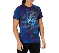 Liquid Blue Unisex's Grateful Dead Mystical Stealie Celestial Tie Dye SS Tee T-Shirt, S