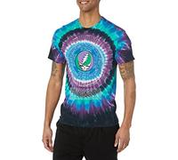 Liquid Blue Unisex's Grateful Dead Steal Your Face Calendar Tie Dye T-Shirt, Medium