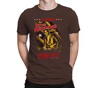 Liquid Blue Unisex's Otis Redding Show in Concert Mosque Theatre Short Sleeve Tee T-Shirt, Brown, XXL