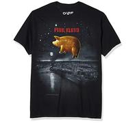 Liquid Blue Unisex's Pig Over London T-Shirt, Black, Medium