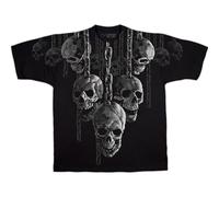 Liquid Blue Unisex's Plus-Size Hanging Out T-Shirt, Black, Large