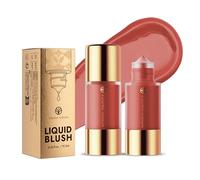 Liquid Blush Cream Face Blush - Soft Velvet Silk Texture, Long-lasing, Buildable and Blendable, Moisturizing Face Liquid Blush Stick for Cheek (03#, 37g)